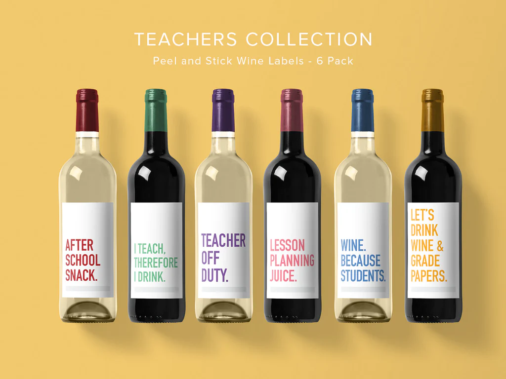 Wine Label - Teacher Collection