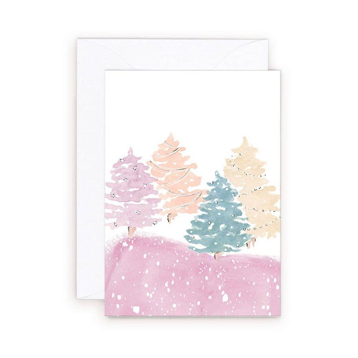 Pastel Christmas Mini Card