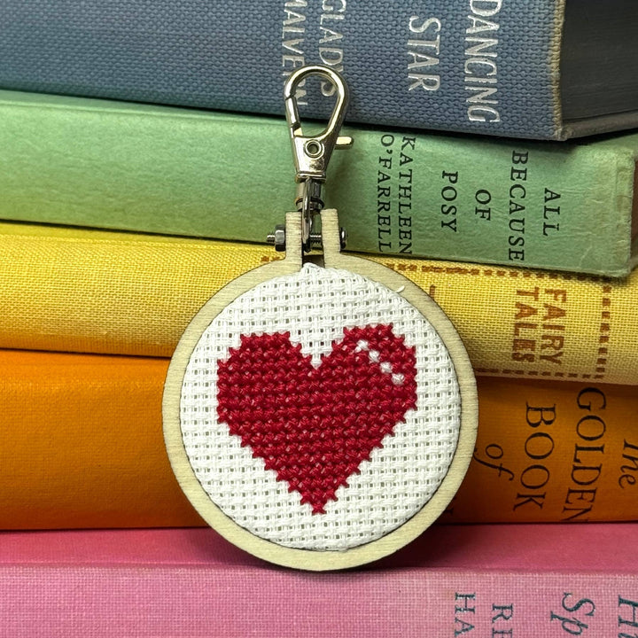 I Love You Mini Cross Stitch Kit