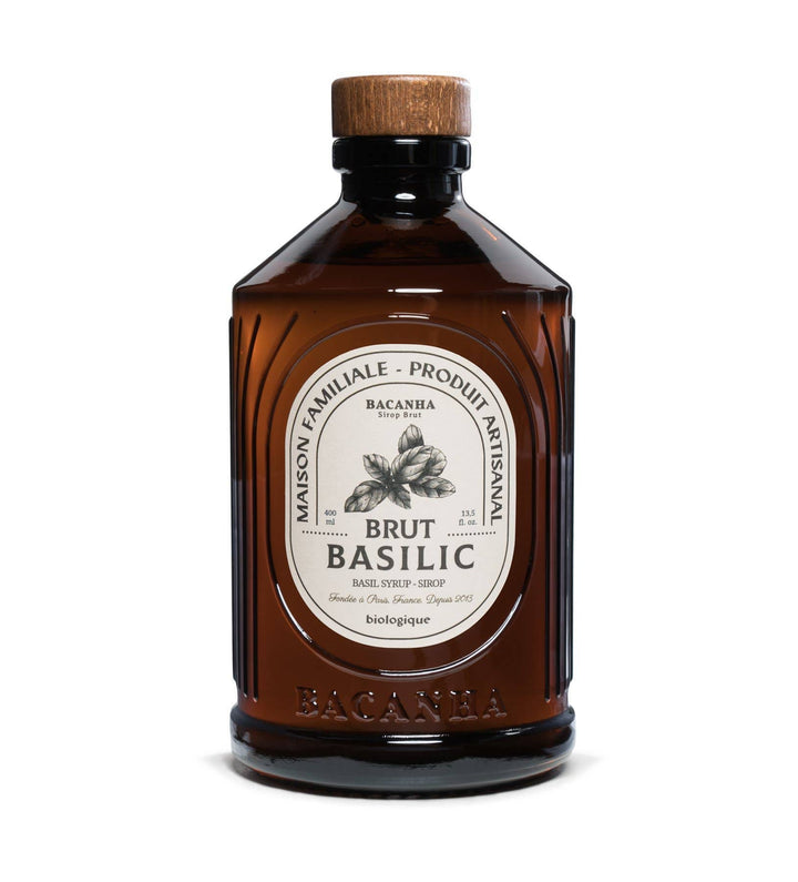 Raw Basil Syrup - Organic - 13,5 fl. oz.