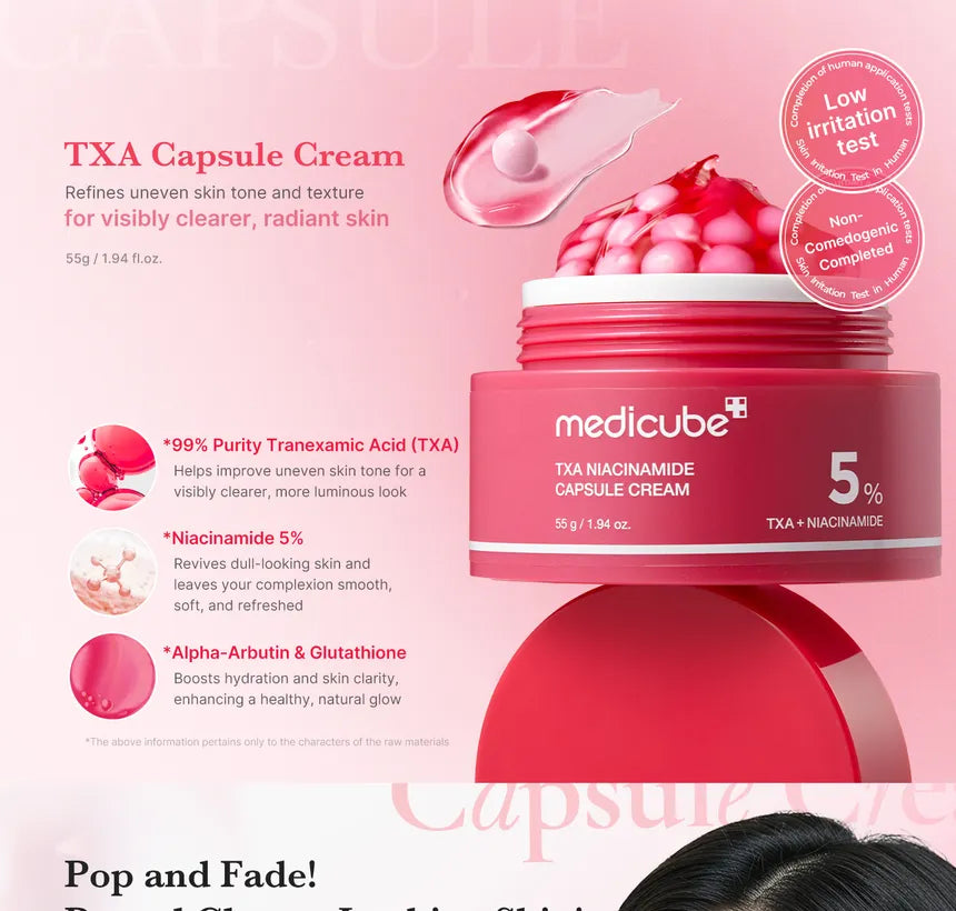 Medicube Txa Niacinamaide Capsule Cream