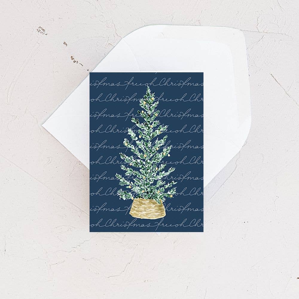 Oh Christmas Tree Mini Card