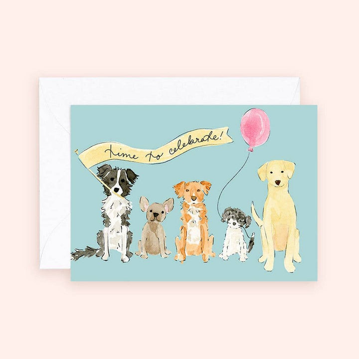 Birthday Dog Pawty Mini Card