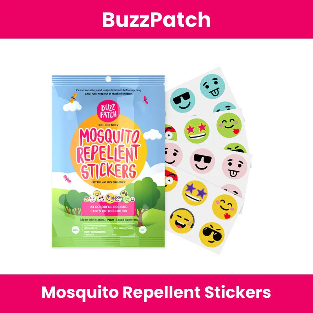 Buzzpatch - Bug, Mosquito, and Insect Repellent Stickers