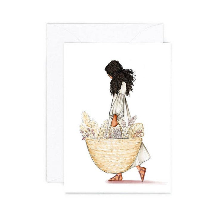 French Basket Everyday Mini Card