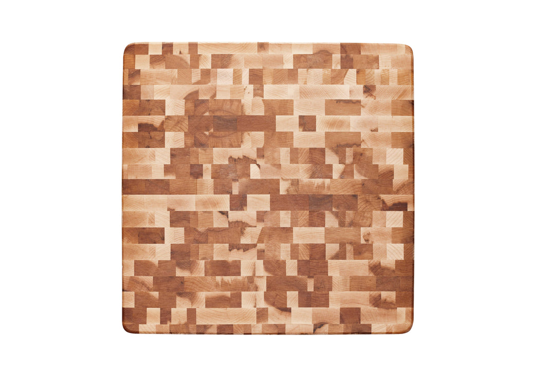 Butcher Block Cutting Board - 16 x 16 x 1.4