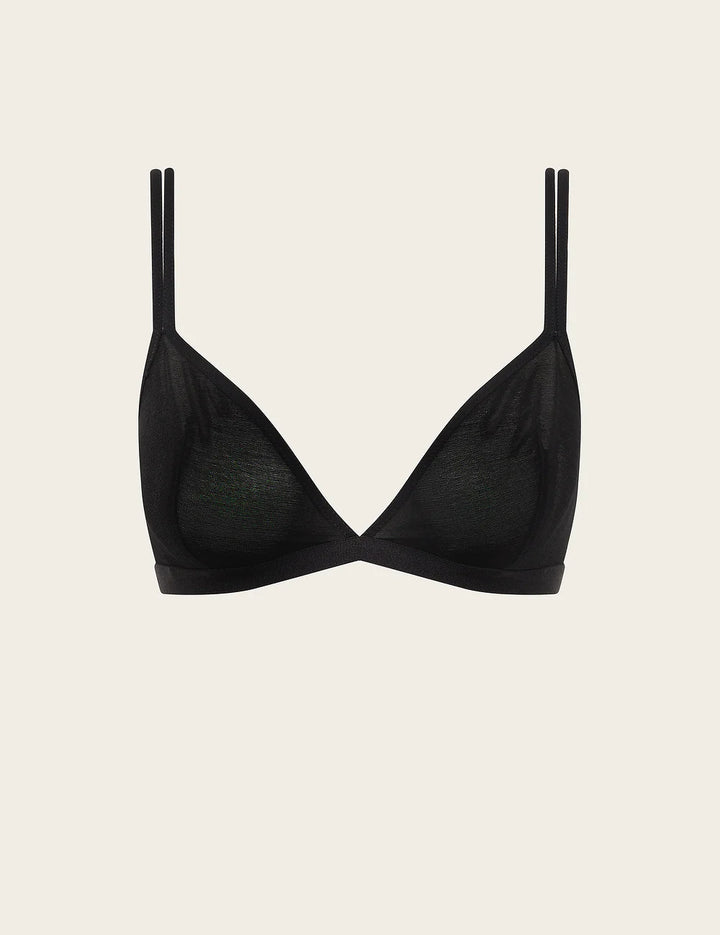 Bamboo Mesh Triangle Bralette