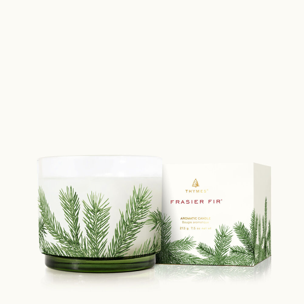 Thymes Frasier fir Candle Tin with Gold Lid in Oshkosh WI - House of Flowers