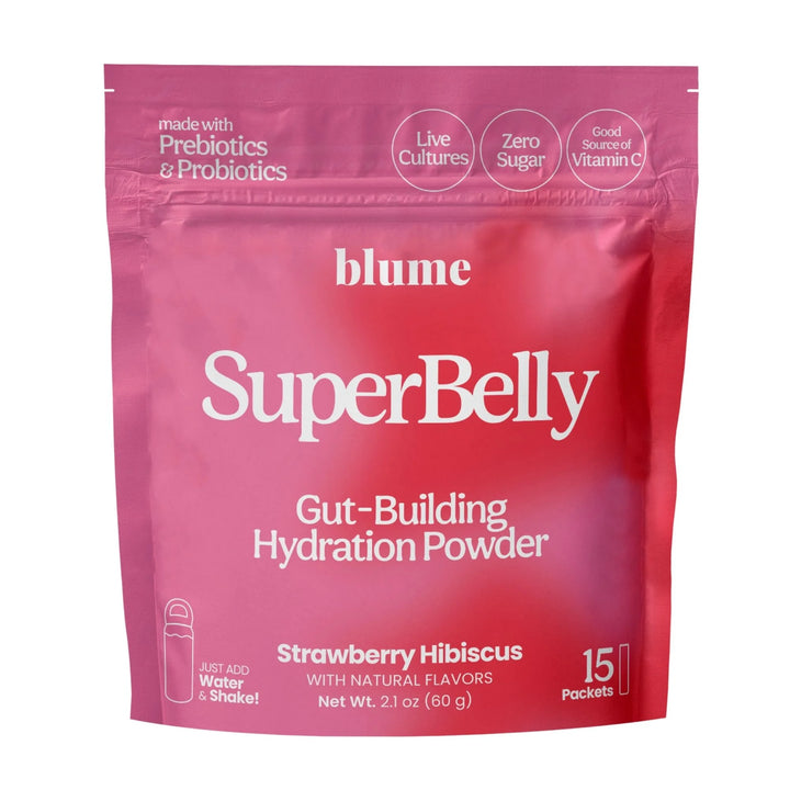 SuperBelly Strawberry Hibiscus