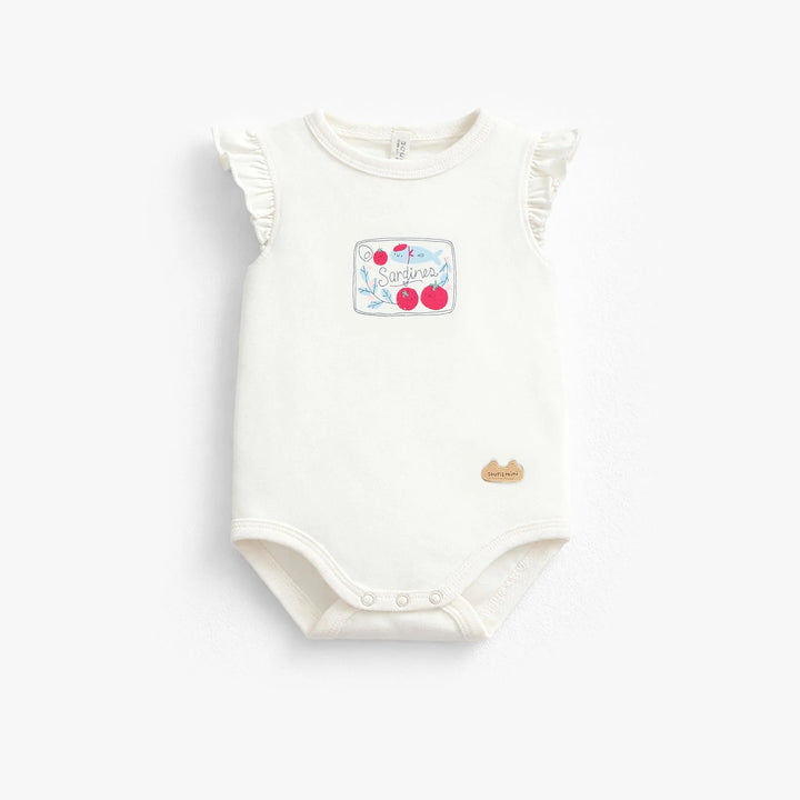 Sardine Ruffle Onesie