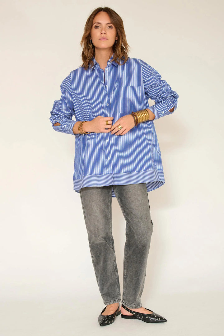 Cassy Button Up