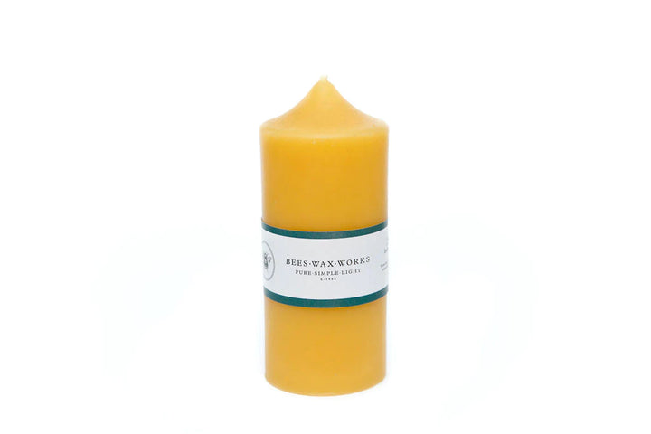 Beeswax Pillar Candle