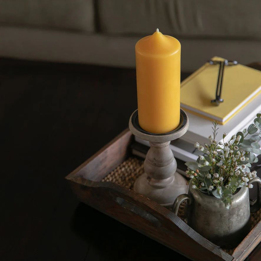 Beeswax Pillar Candle