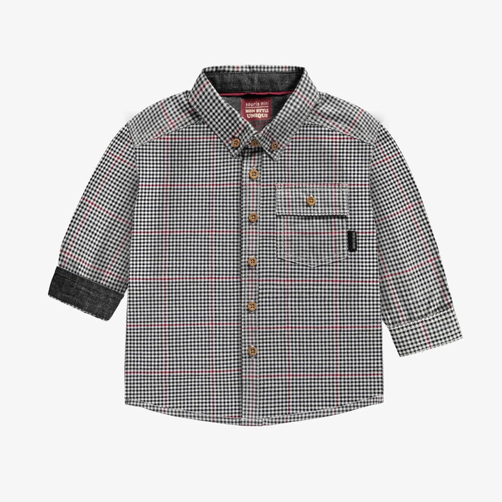 Houndstooth Button Up