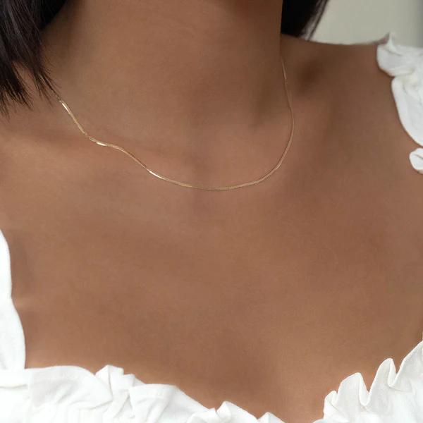 Herringbone Chain Necklace