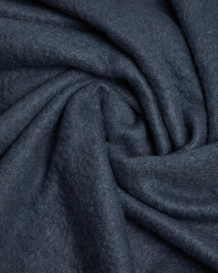 Hague Blue Mohair Throw