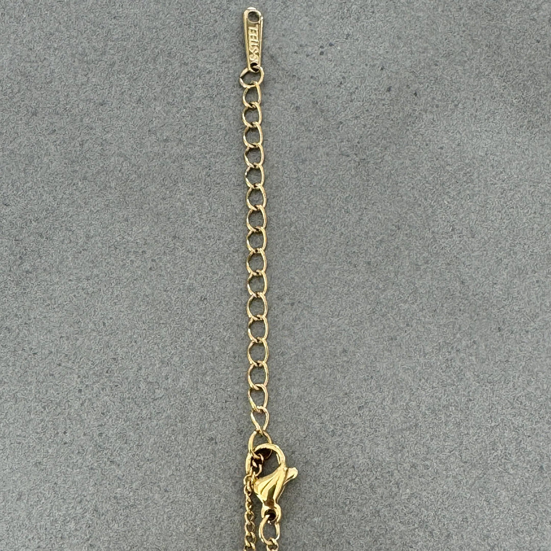 Helium Initial Necklace