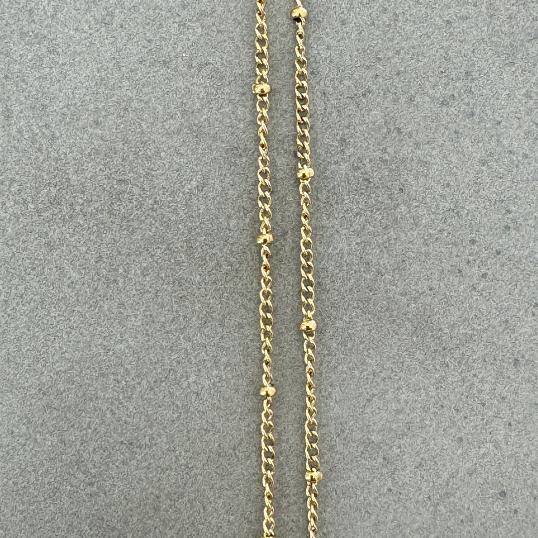 Helium Initial Necklace