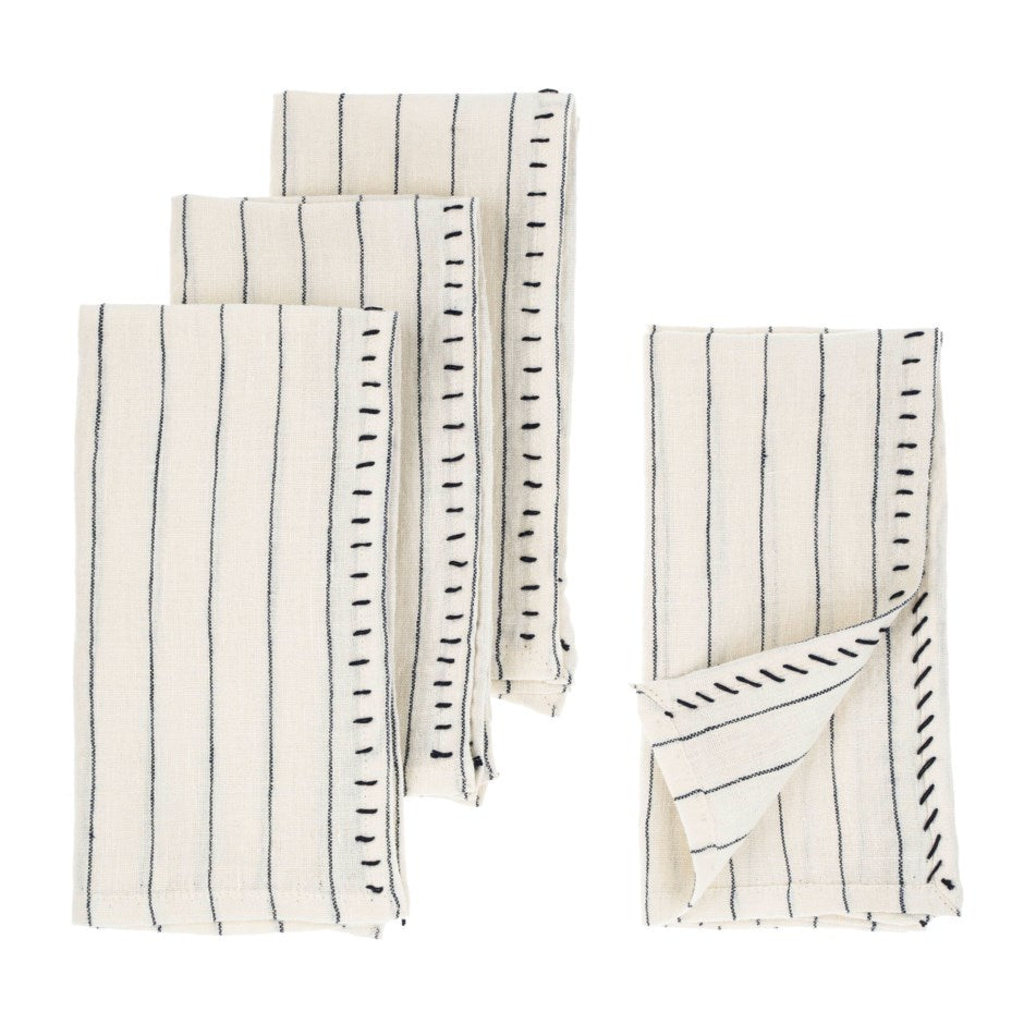 Linen Stripe Napkin (SetOf4)