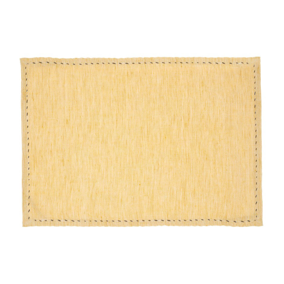 Linen Pinstripe Placemat (SetOf4)