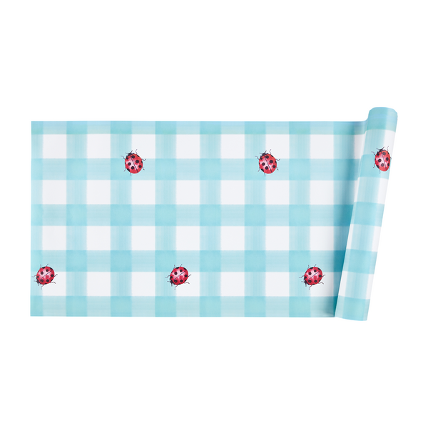 Check Ladybug Paper Runner