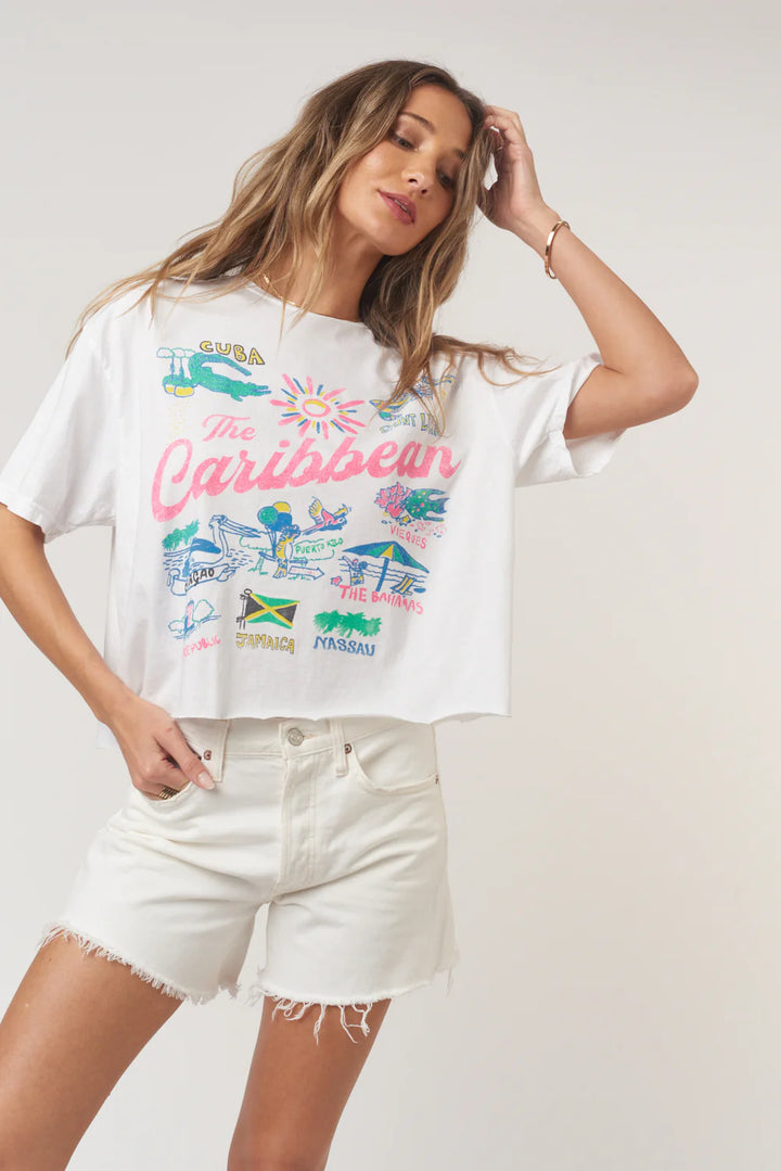 Caribbean Cropped Tee