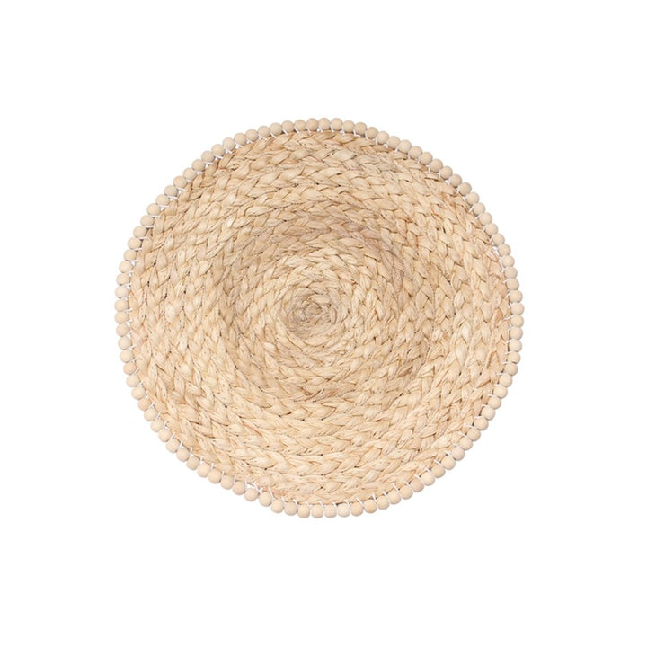 Palma Beaded Round Placemat