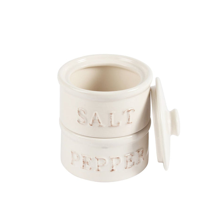 Statement Stack Salt & Pepper Pinch Pot