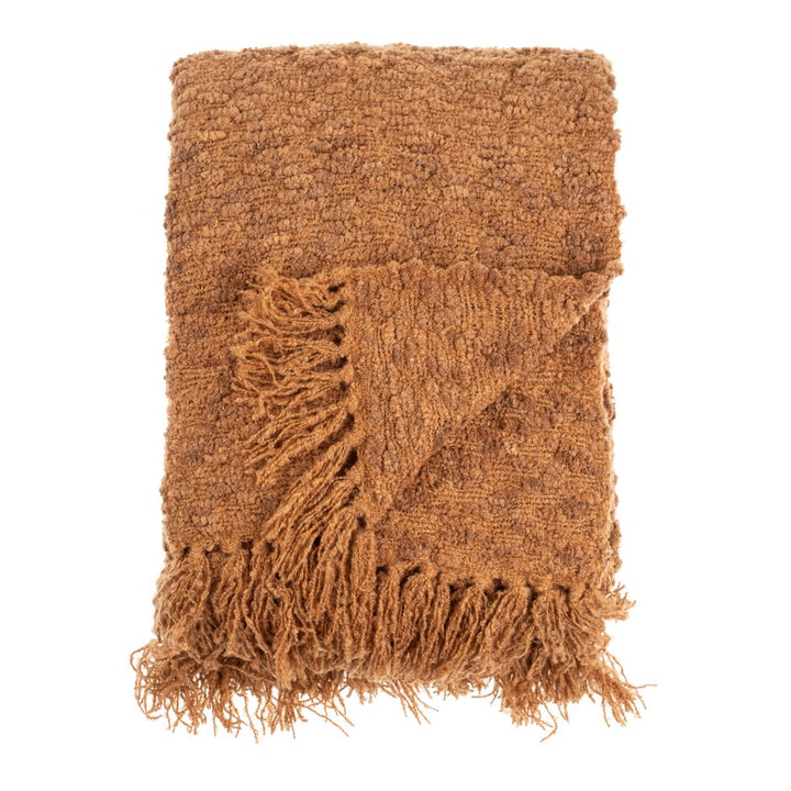 Snowdrift Throw Terracotta