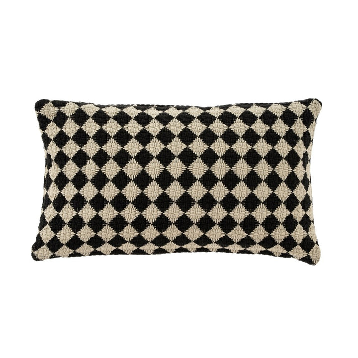 Check Weave Pillow 12x21