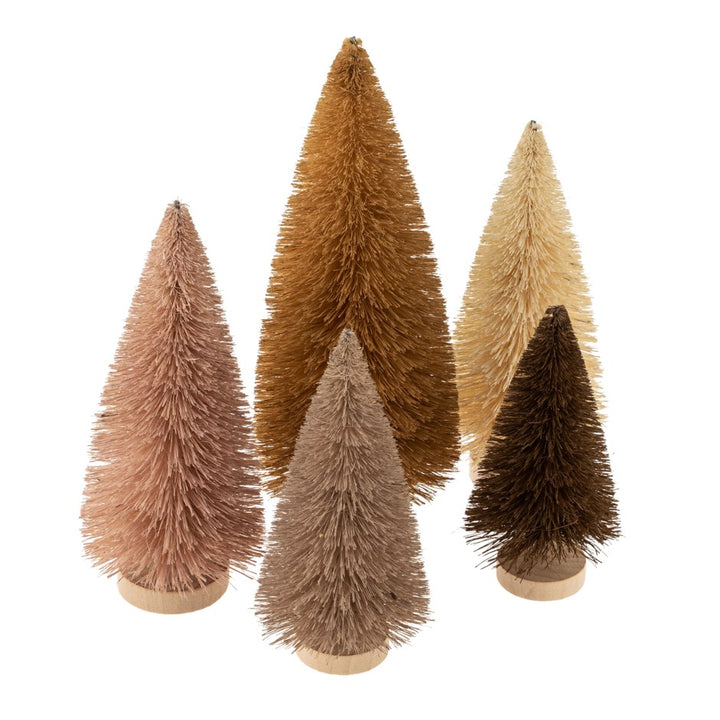 Sisal Bottle Brush Tree (SetOf5)