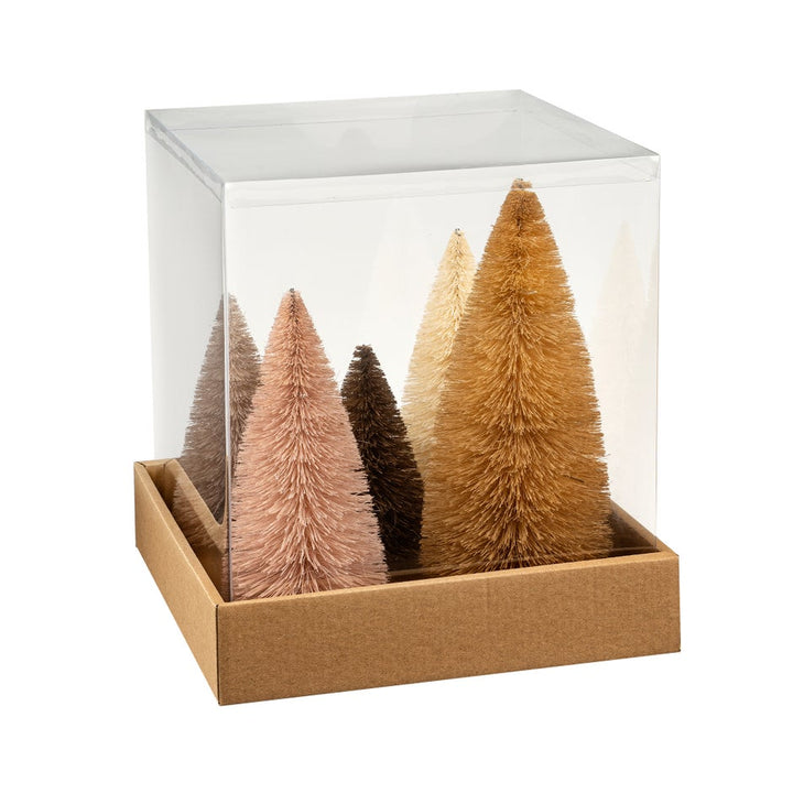 Sisal Bottle Brush Tree (SetOf5)