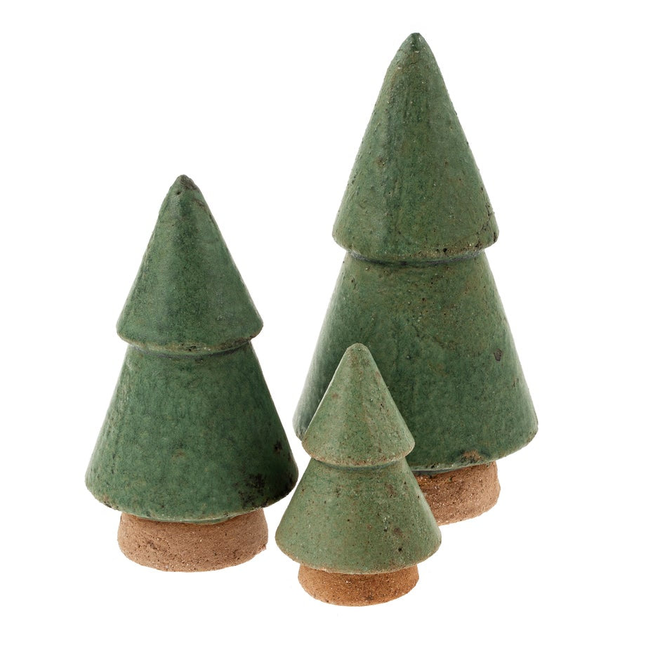 Raw Clay Christmas Tree