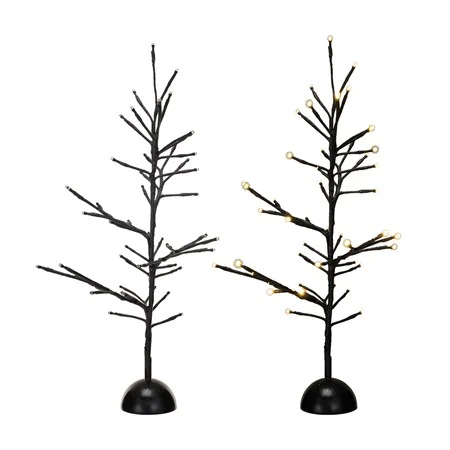 Round Metal Tree With LED Lights