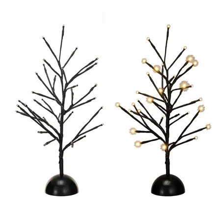 Round Metal Tree With LED Lights