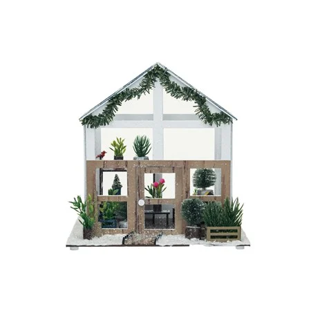 Paper Greenhouse with Garland