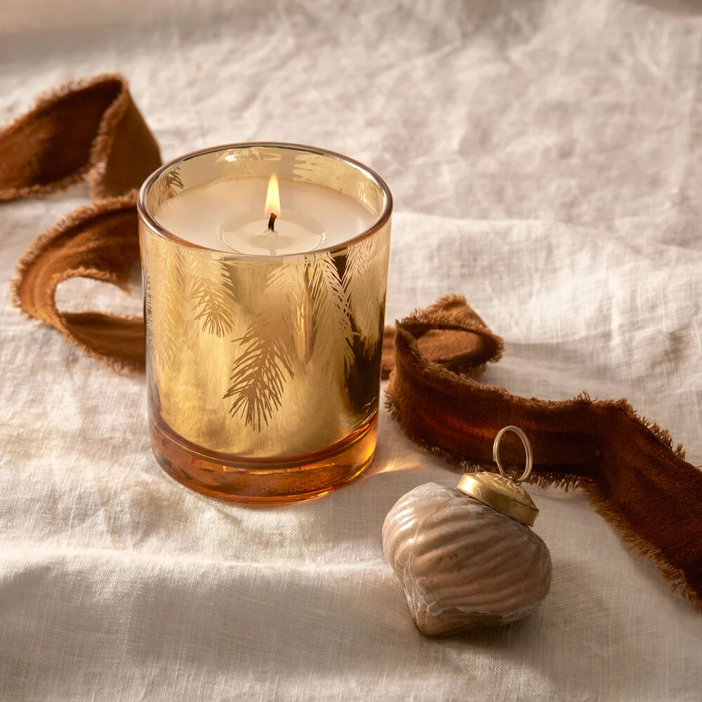 Fraiser Fir Gilded Gold Candle