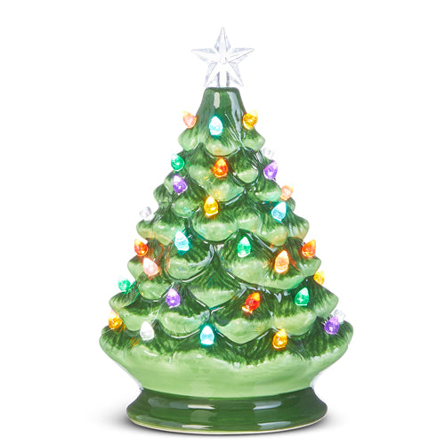 Vintage Lighted Tree with Timer