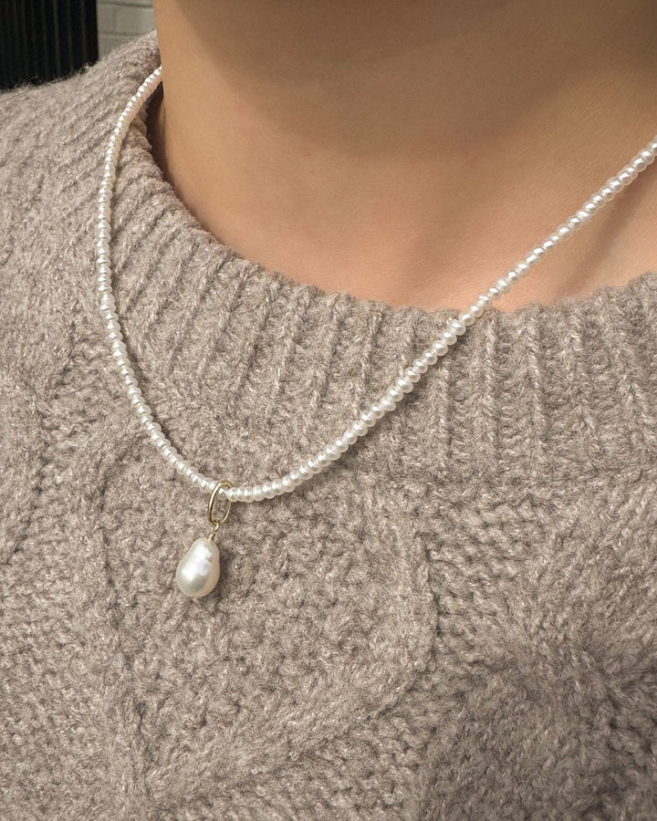 Baby Baroque Pearl Pendant