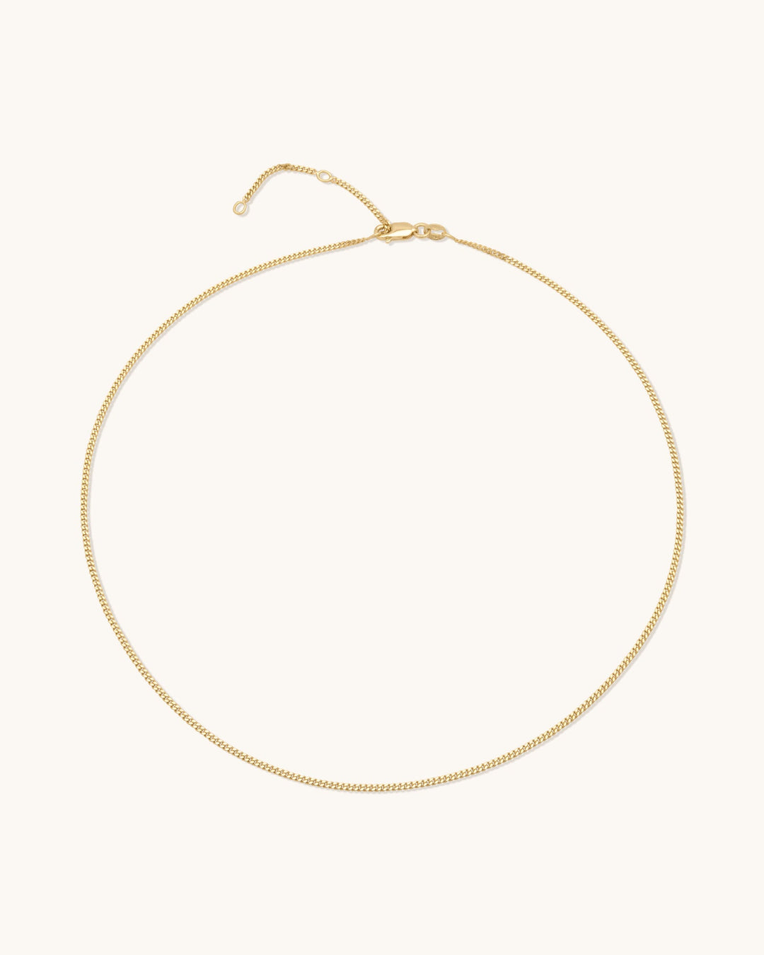 Curb Chain Necklace 16”-18”