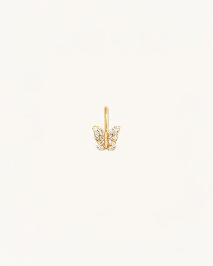 Butterfly Pave Pendant