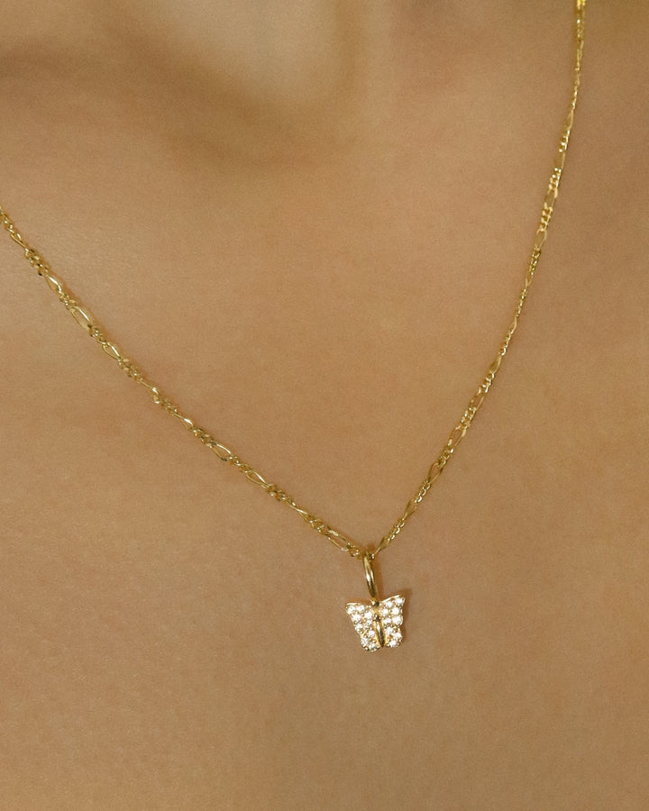 Butterfly Pave Pendant