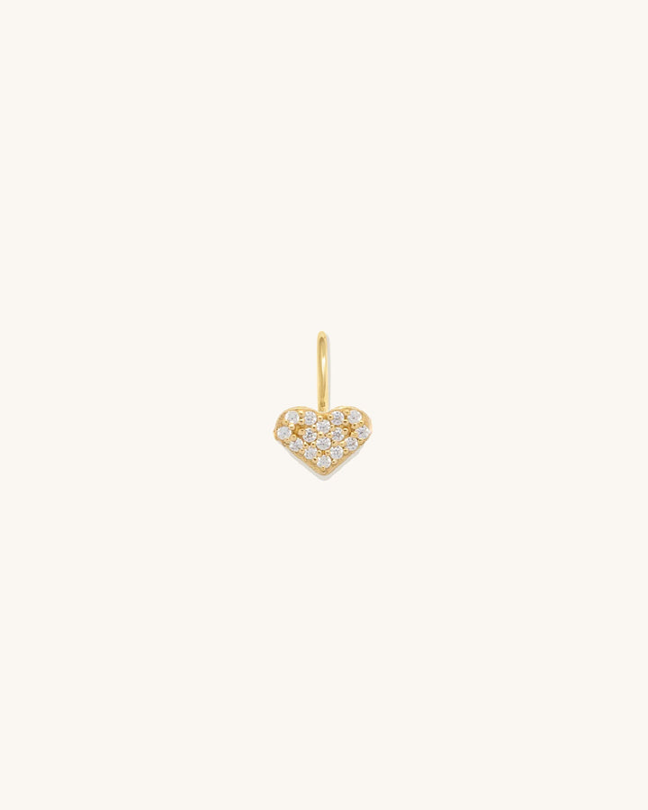 Heart Pave Pendant