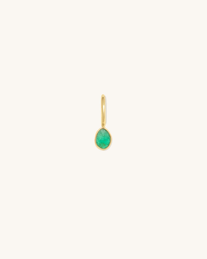 Sofia Slice Emerald Pendant