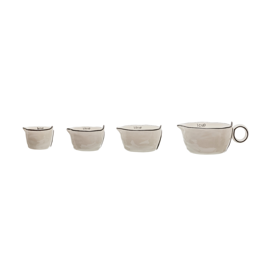 Stoneware Measuring Cups (SetOf4)