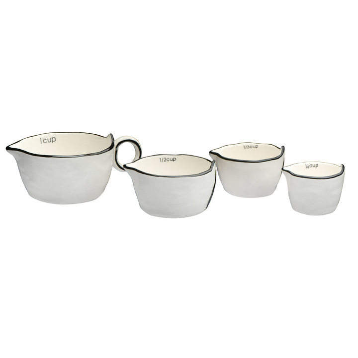Stoneware Measuring Cups (SetOf4)