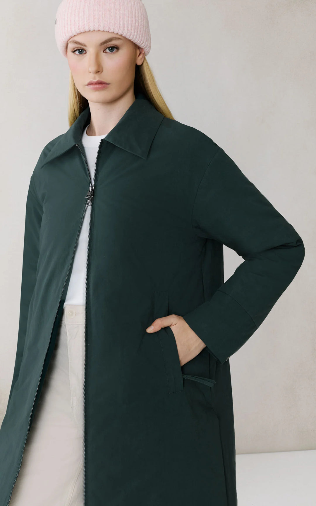 Laleh Duvet Long Coat