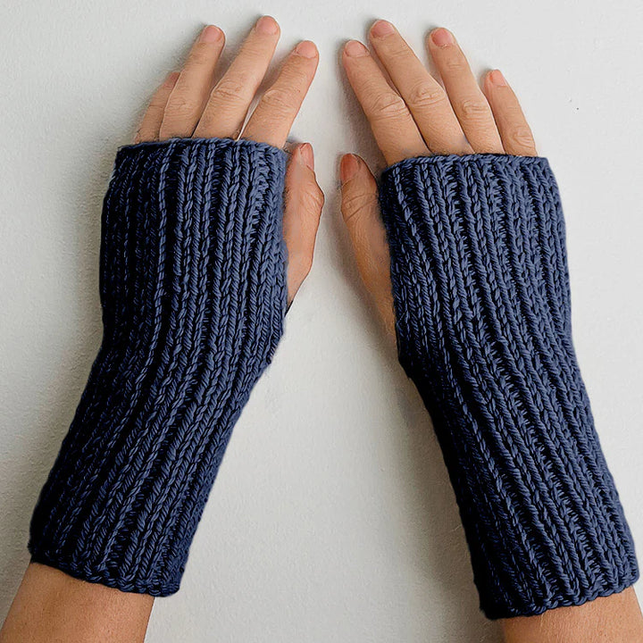 Wanderlust Wrist Warmers Knitting Kit