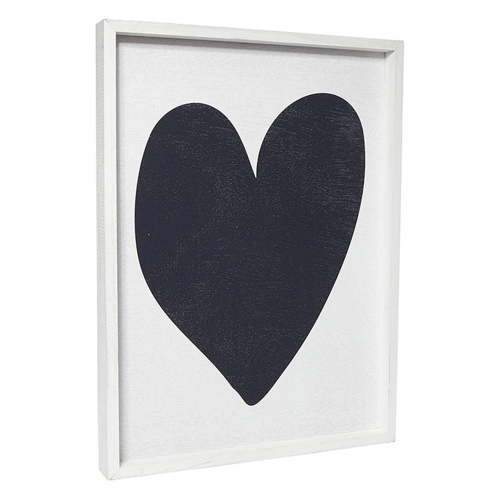 Black Heart Wall Art