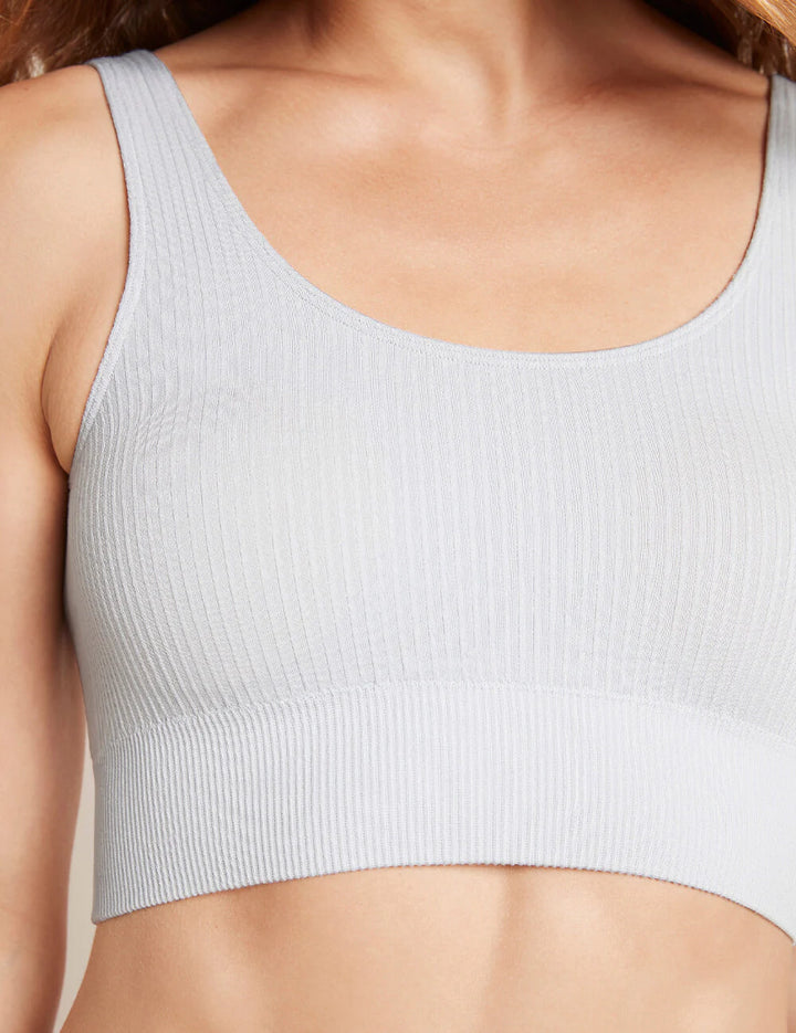 Ribbed Seamless Bra